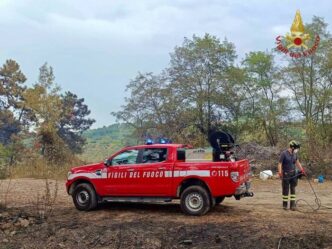 Incendio Sul Monte Cimadors E