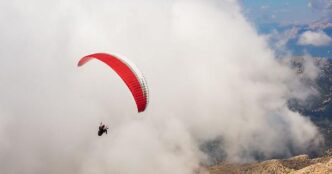 Incidente di parapendio a Cuor