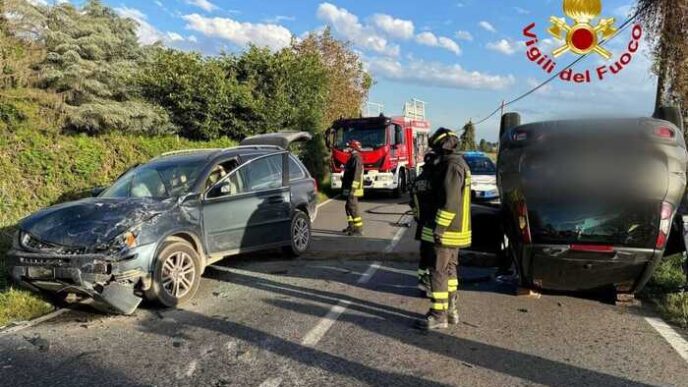 Incidente Stradale A San Colom