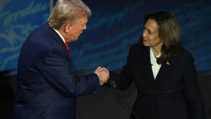 Kamala Harris E Donald Trump 1