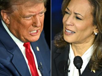 Kamala Harris supera Donald Tr