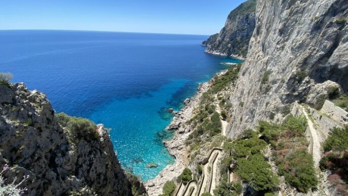 La Storica Via Krupp Di Capri