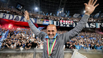 Luciano Spalletti In Visita A