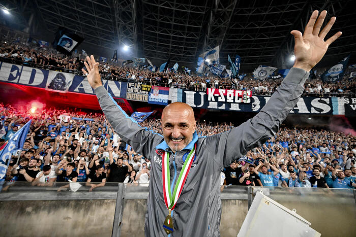 Luciano Spalletti In Visita A