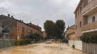 Maltempo A Falconara Interven