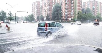 Maltempo e temperatura in calo