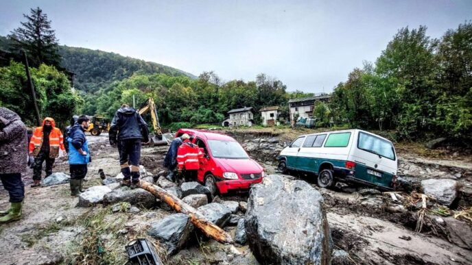 Maltempo In Piemonte Frane E