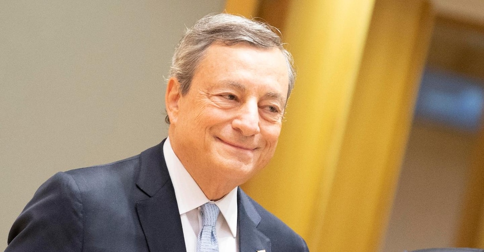 Mario Draghi Ospite Di Marina