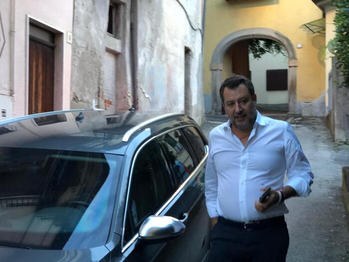 Matteo Salvini In Visita A Umb