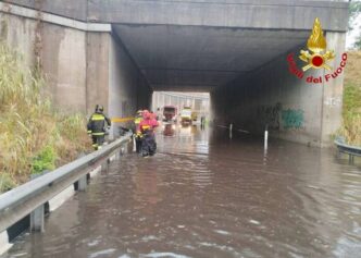 Milano colpita da forti piogge