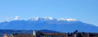 Neve Sulle Vette Abruzzesi Te