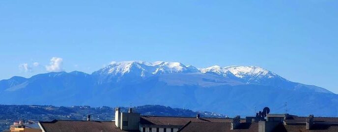 Neve Sulle Vette Abruzzesi Te