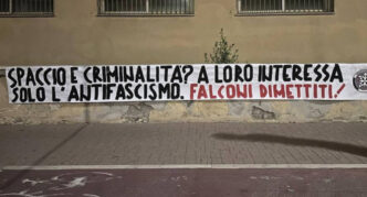 Ostia Casapound Protesta Con