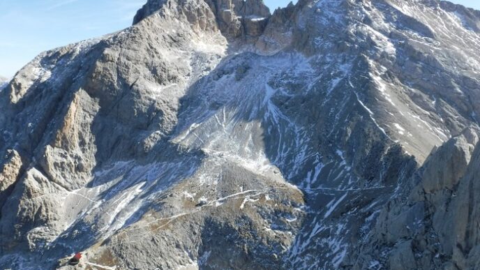 Prima Neve Sul Gran Sasso Tem