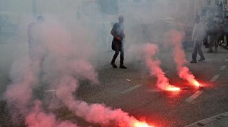 Protesta Antifascista A Genova