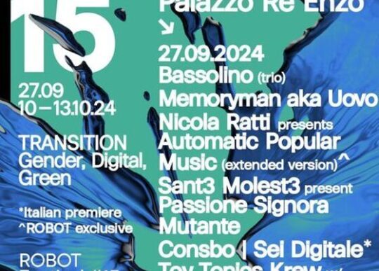 Robot Il Festival Di Bologna