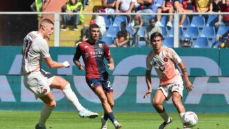 Roma E Genoa Pareggiano In Un