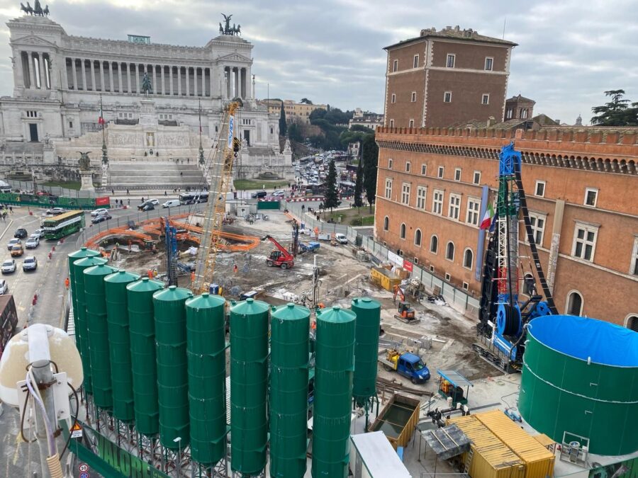 Roma si trasforma larte dei