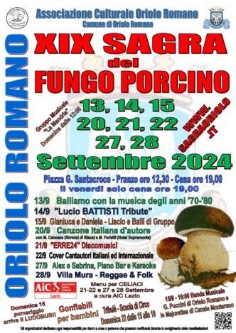 Sagra del fungo porcino di Ori