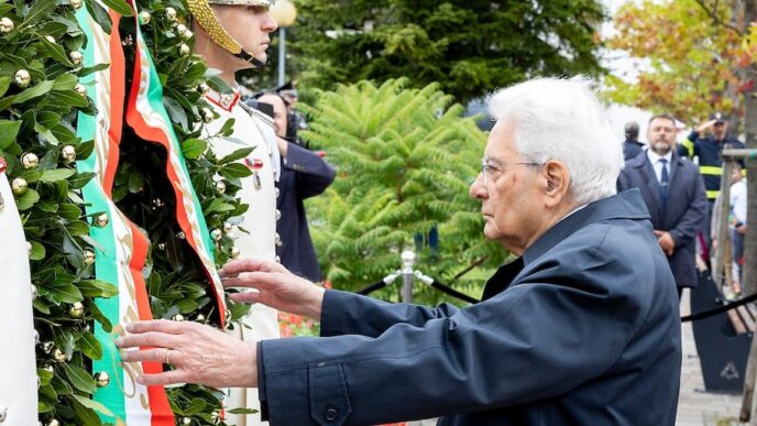 Sergio Mattarella Celebra Gli