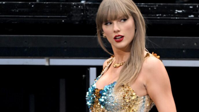 Taylor Swift Si Schiera Uffici