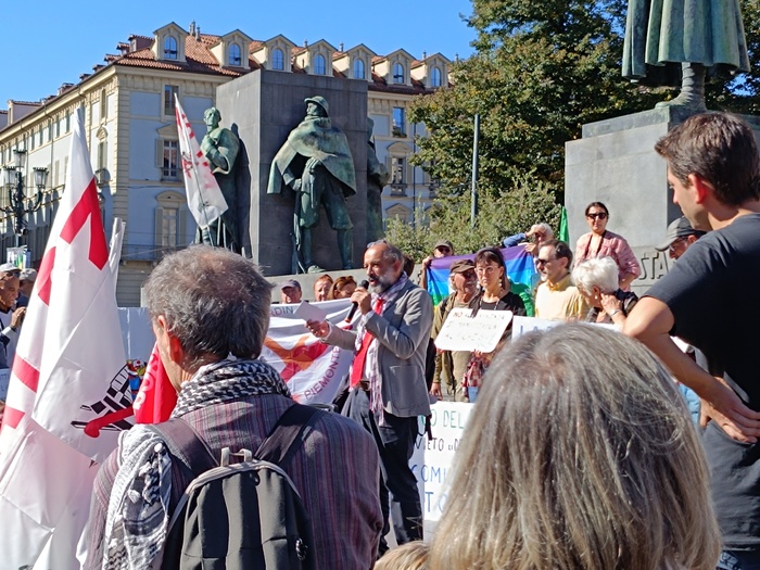 Torino Manifestazione Contro