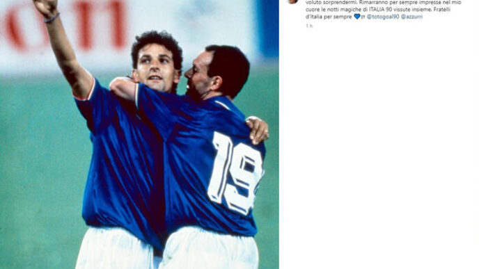 Toto Schillaci leroe di Ital