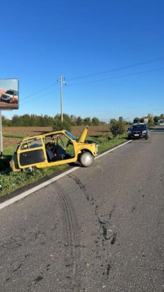 Tragico incidente stradale in 3