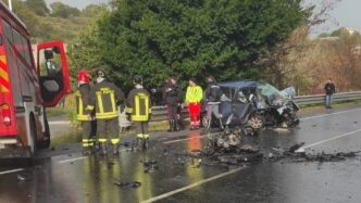 Tragico incidente stradale sul 7