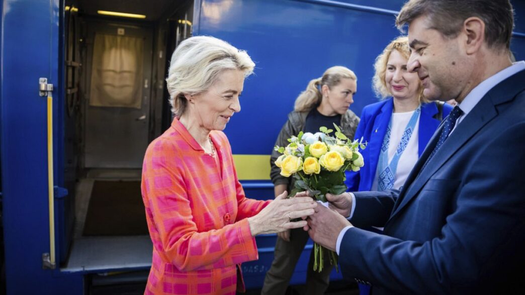 Ursula Von Der Leyen In Ucrain