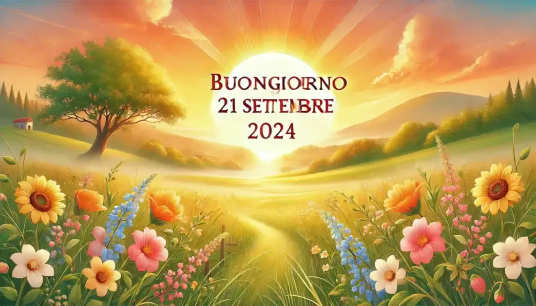 Buongiorno 21 Settembre 2024 Gaeta.it