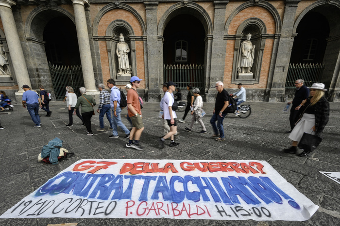 A Napoli si prepara una manifestazione contro la guerra in Palestina in occasione del G7 della Difesa