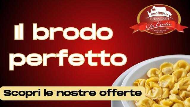 Brodo di carne abruzzese: ricetta tradizionale e offerte Euro Cash per invernare in tavola