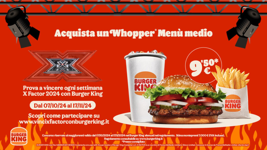 Burger King Rinnova La Partner