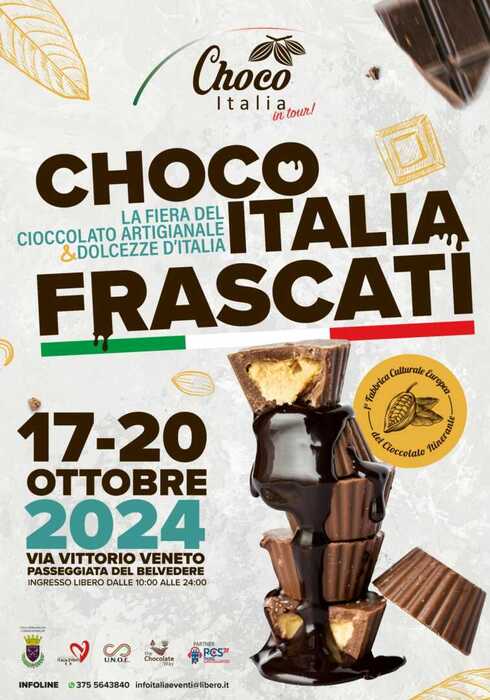 Choco Italia a Frascati: l’evento autunnale dedicato al cioccolato artigianale e alle dolcezze italiane