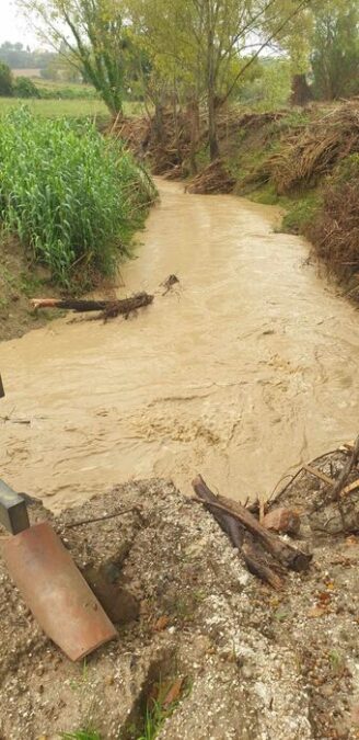 Emergenza a Offagna: Il Fosso Aspio Minaccia Nuovamente una Famiglia