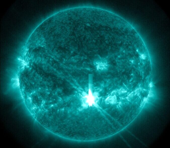 Eruzione Solare Di Classe X9.0