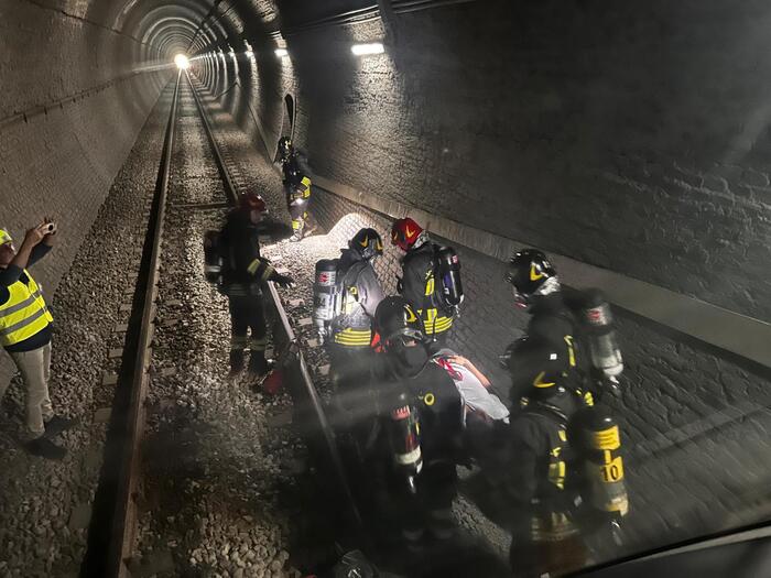 Esercitazione di protezione civile sulla linea ferroviaria Civitanova Marche – Fabriano