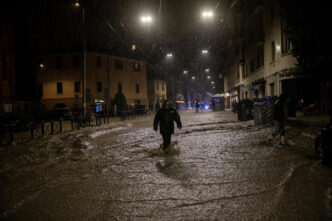 Esondazione del torrente Ravon