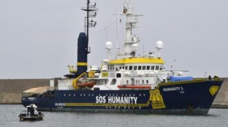 Humanity 1 Soccorre 36 Migrant