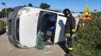 Incidente A Policoro Ribaltam