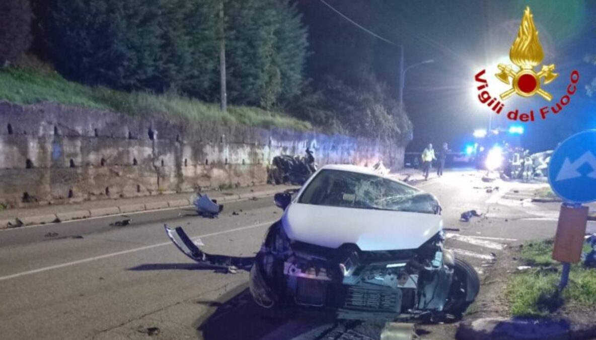 Incidente mortale a Tradate: tragico scontro tra auto provoca la morte di un ragazzo di 18 anni