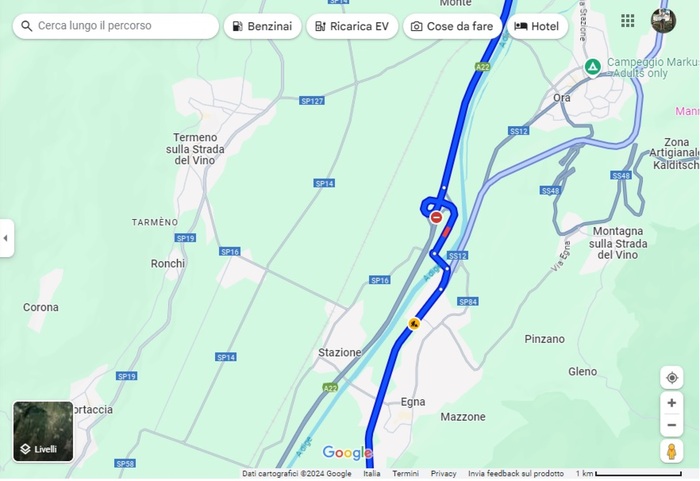 L’autostrada del Brennero again sotto i riflettori: chiusura fantasma su Google Maps oggi