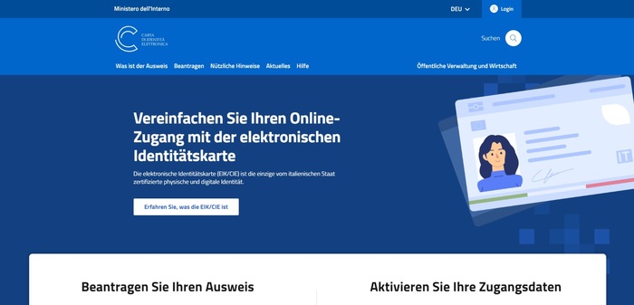 La carta d’identità elettronica diventa accessibile anche in tedesco: un passo importante per i cittadini