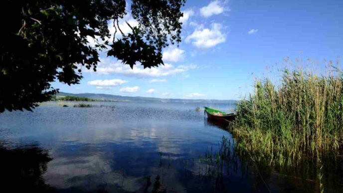 Lago Di Bolsena Vicino Roma