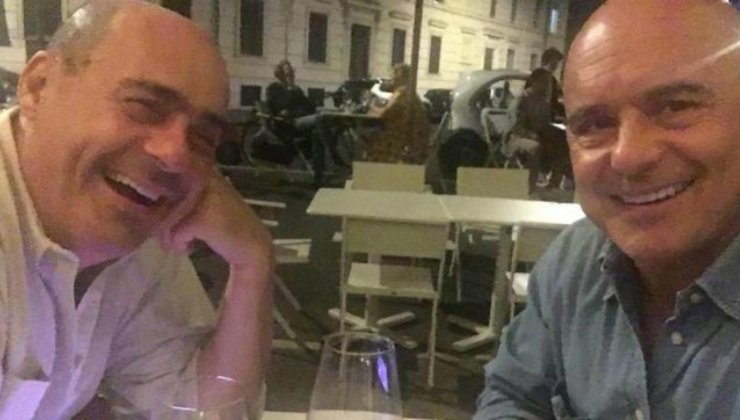 Luca E Nicola Zingaretti Selfie