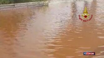 Maltempo in Calabria3A i vigili