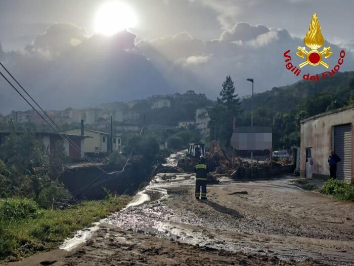 Maltempo in Calabria e Sicilia