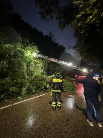 Maltempo in Marche3A Pesaro e P