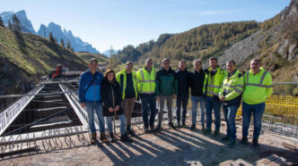 Nuovo Ponte In Acciaio Sul Cis